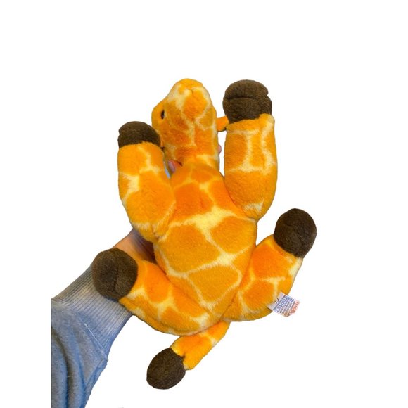 Stuffed Animal Plush TY Giraffe Beanie Buddy - Picture 9 of 9